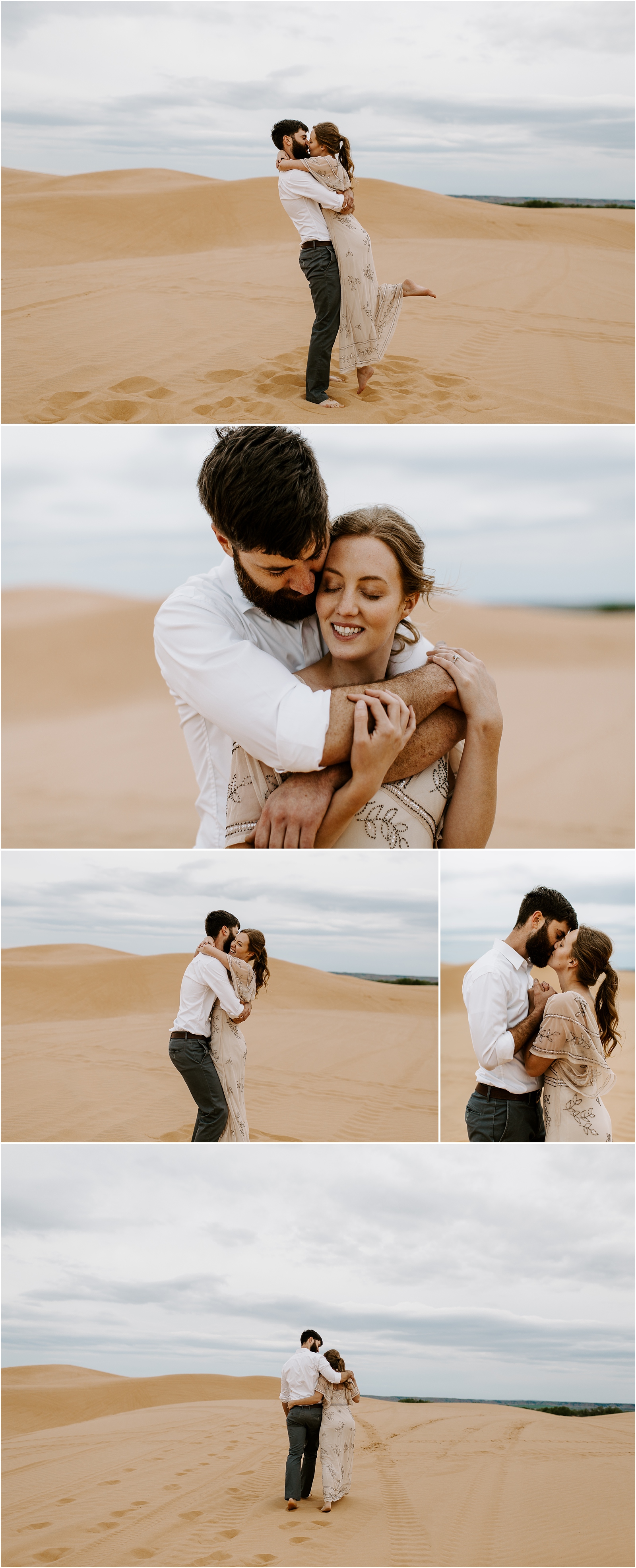 little Sahara state park, Sahara engagement session, Tulsa Oklahoma wedding photographer, Land Rover defender, the Johnsons photo