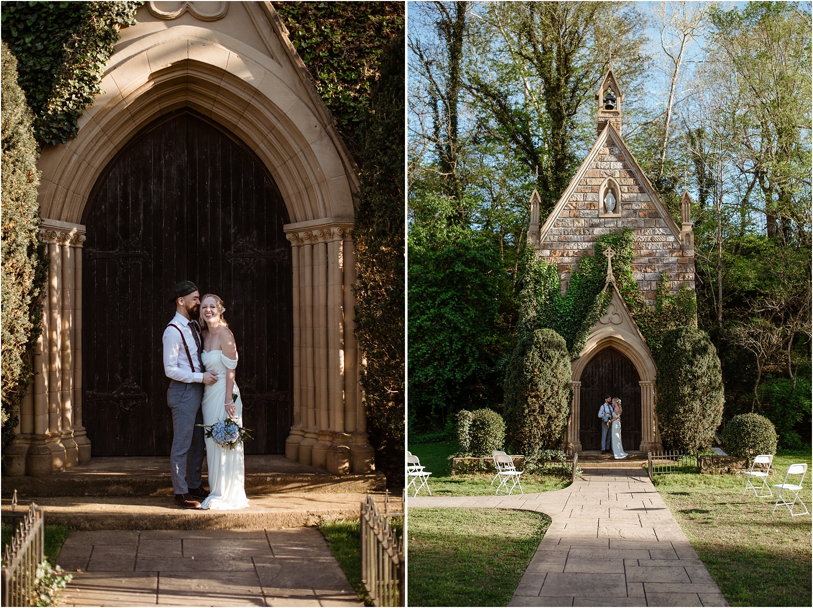 st Catherines at bell gable, arkansas elopement, the Johnsons photo