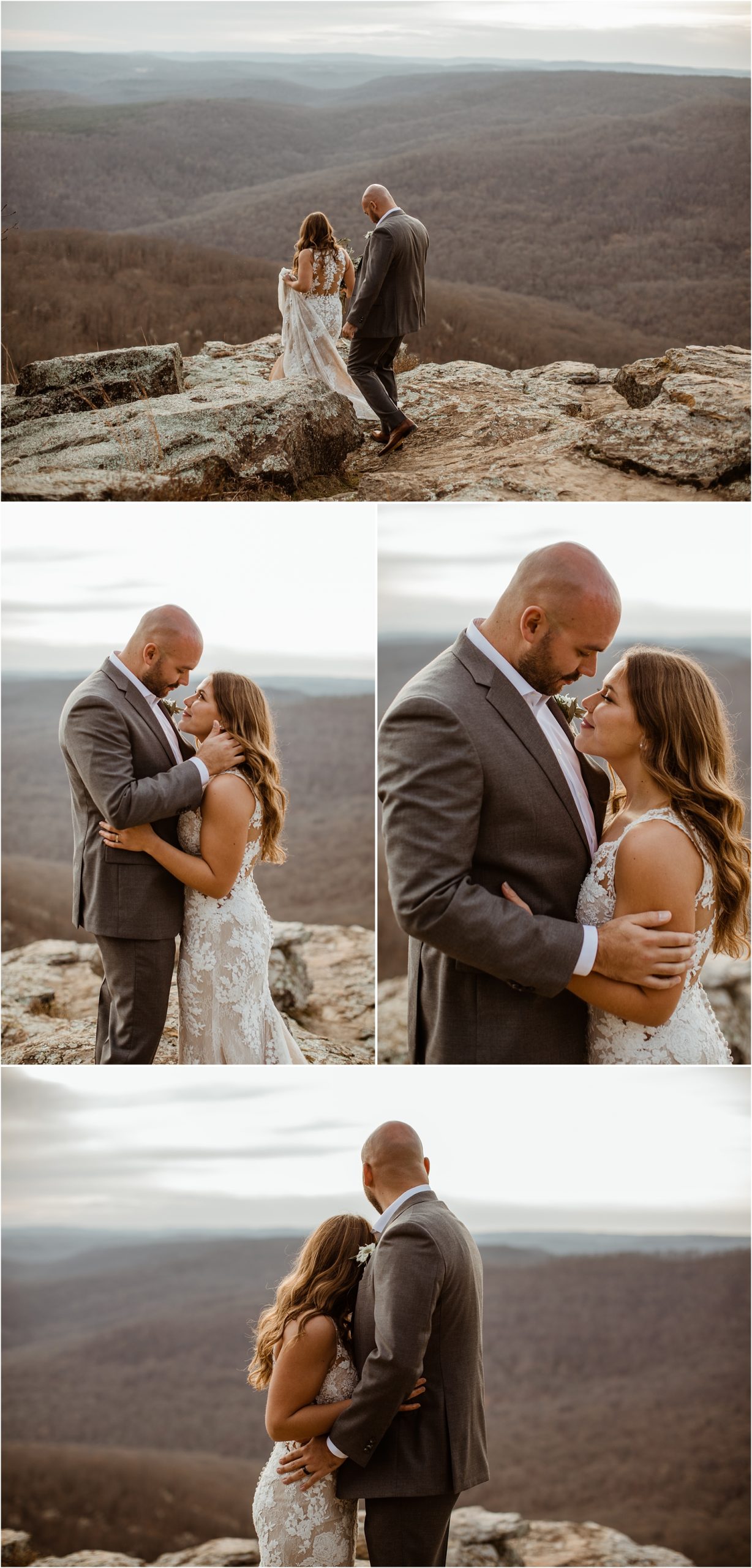 the Johnsons photo, white rock mountain arkansas elopement