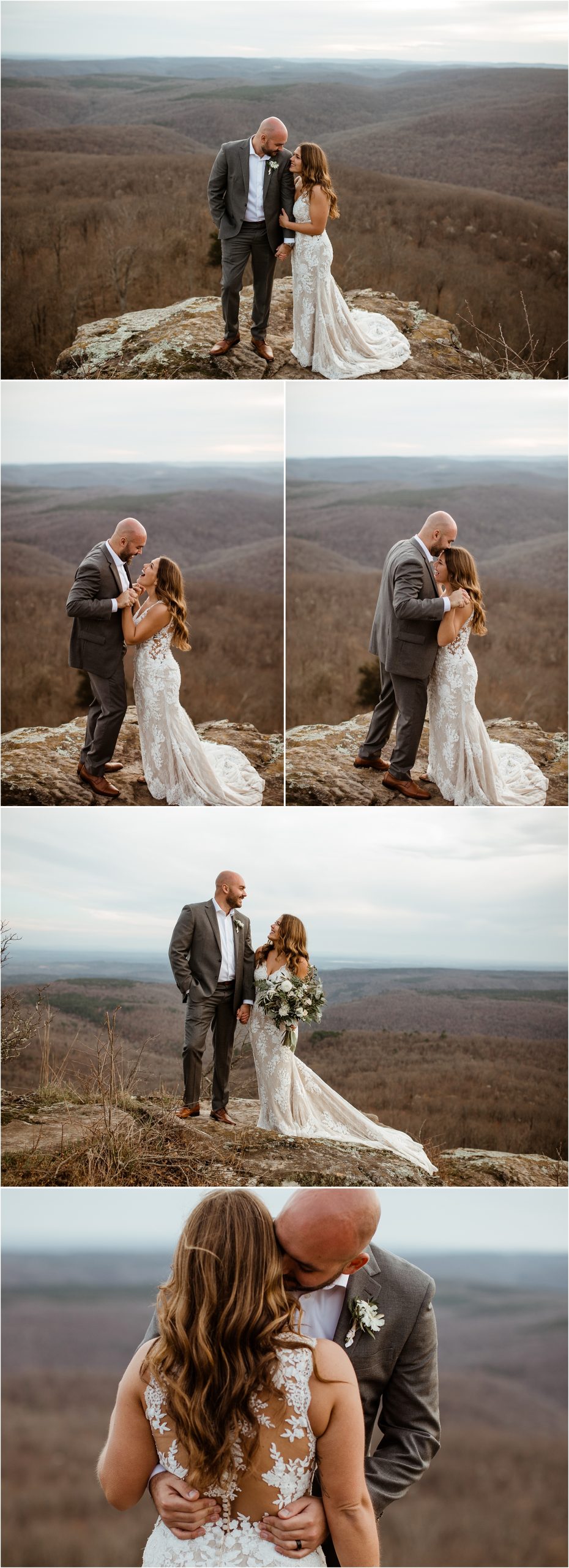 the Johnsons photo, white rock mountain arkansas elopement